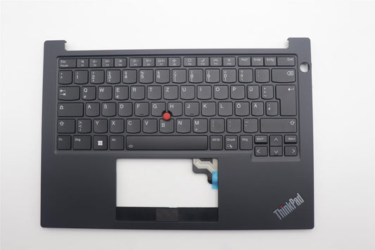 Lenovo ThinkPad E14 Gen 5 Palmrest Cover Keyboard German Black 5M11L60858