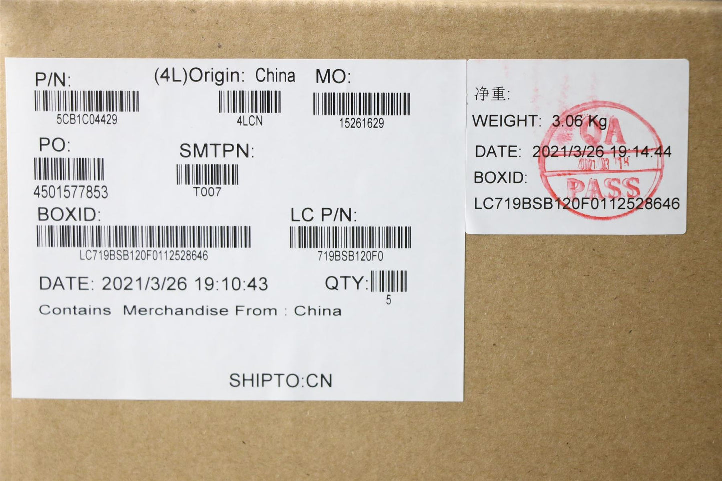 Lenovo IdeaPad 3-14ITL6 3-14ALC6 Keyboard Palmrest Top Cover Spanish 5CB1C04429