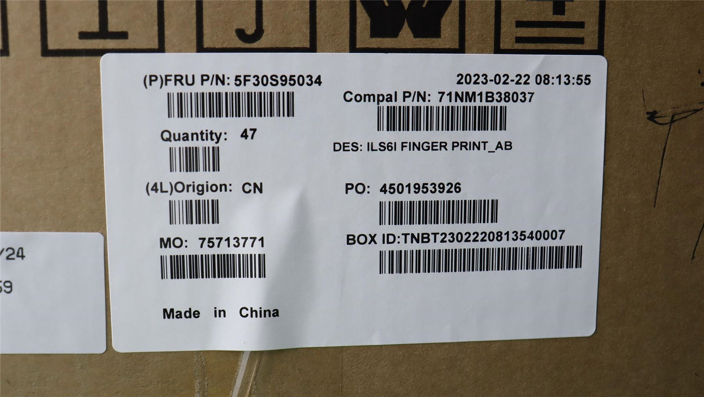 Lenovo FP C 82XF AB 5F30S95034