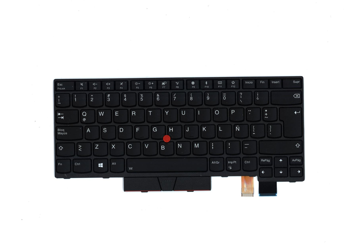 Lenovo ThinkPad T480 A485 Keyboard Latin Spanish Black Backlit 01HX422