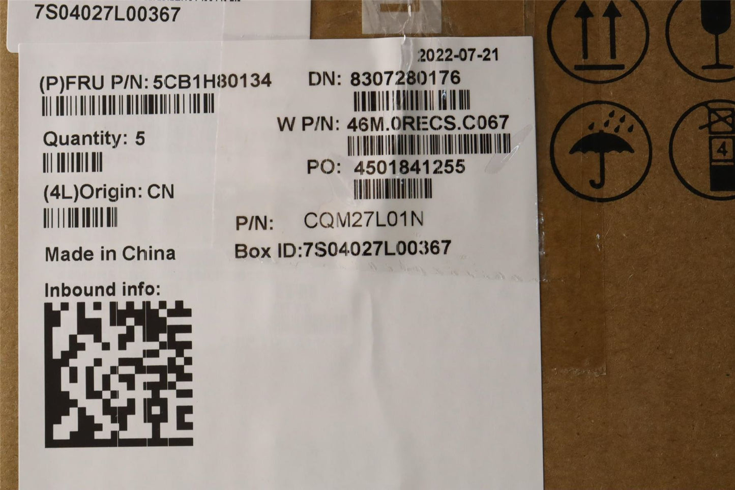 Lenovo IdeaPad 5 16ALC7 Keyboard Palmrest Top Cover Bulgarian 5CB1H80134