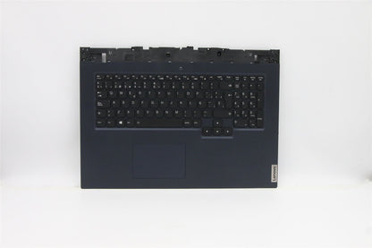 Lenovo 5 17ACH6H Palmrest Cover Touchpad Keyboard Spanish Backlit 5CB1C19245