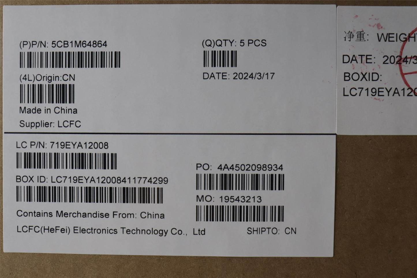 Lenovo Upper Case ASM_GER L 83DEWH 5CB1M64864