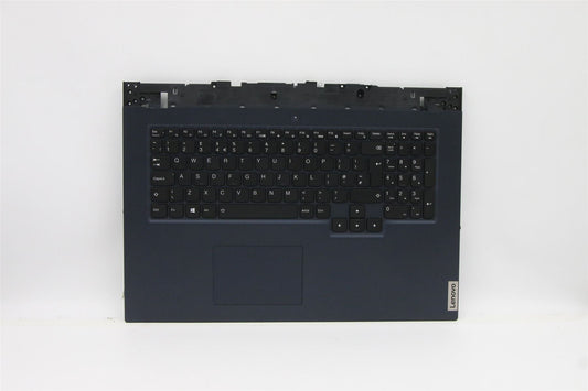 Lenovo 5 17ACH6 Palmrest Cover Touchpad Keyboard UK Abyss Blue 5CB1D01914