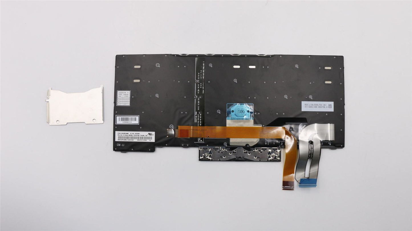 Lenovo ThinkPad T480s L380 L390 E480 E490 Keyboard Slovenian Silver 01YN444