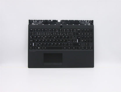 Lenovo Legion Y530-15ICH Keyboard Palmrest Top Cover Czech Black 5CB0R40200