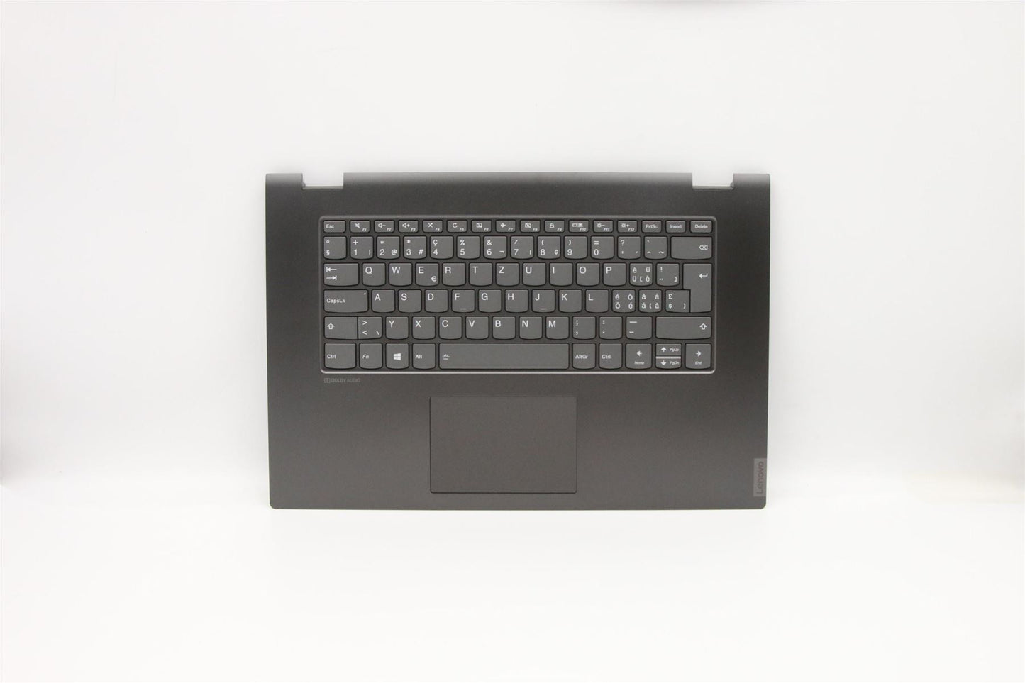 Lenovo IdeaPad C340-15IWL Palmrest Cover Touchpad Keyboard Swiss Grey 5CB0S17633