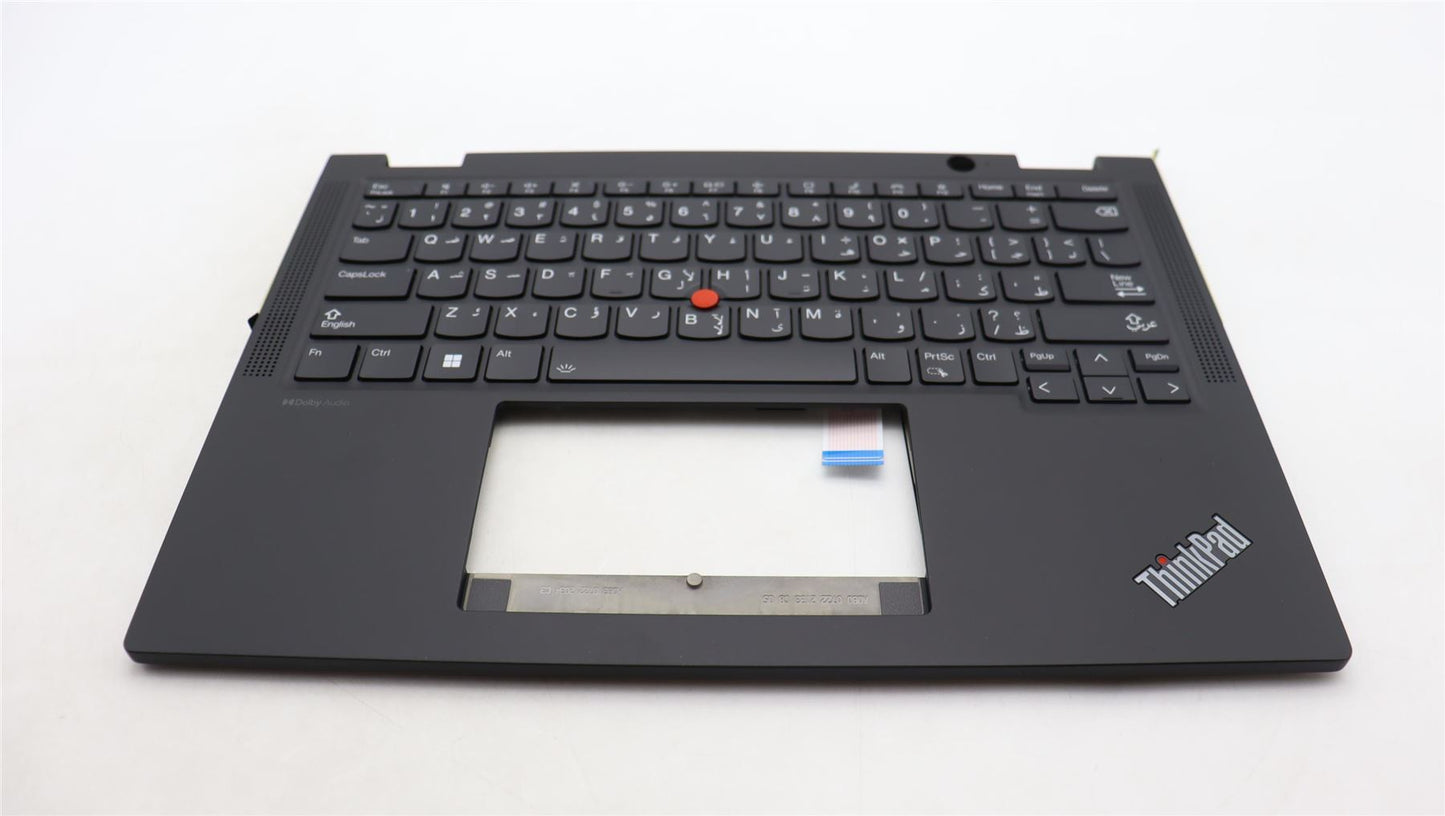 Lenovo Yoga X13 Gen 4 Palmrest Cover Keyboard Arabic Black 5M11L64079