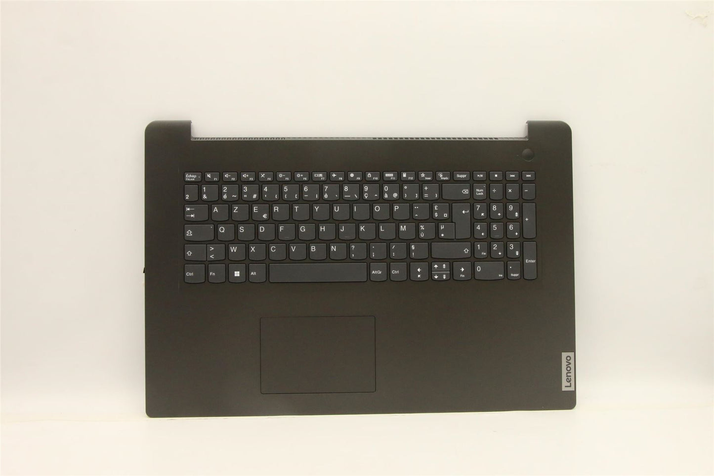 Lenovo V17 G2 ITL Palmrest Cover Touchpad Keyboard French Iron Grey 5CB1D01853
