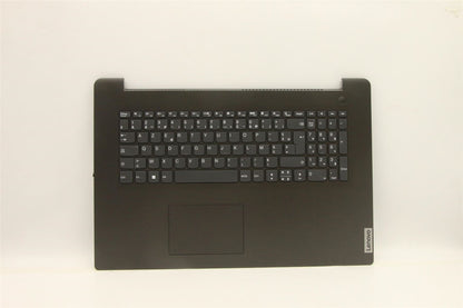 Lenovo V17 G2 ITL Palmrest Cover Touchpad Keyboard French Iron Grey 5CB1D01853