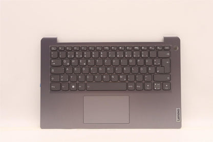 Lenovo IdeaPad 3 14IAU7 Palmrest Cover Touchpad Keyboard German Grey 5CB1H43471