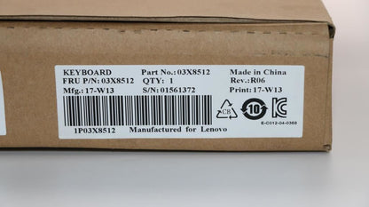Lenovo LA Latin American Spanish Keyboard 03X8512