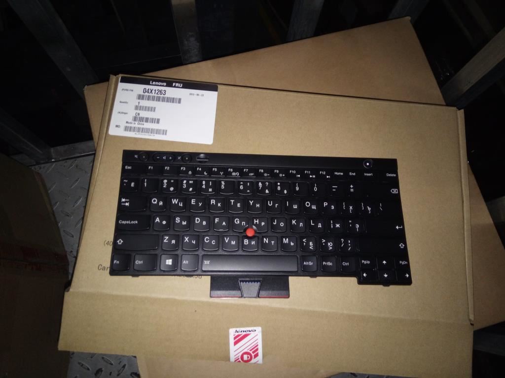 Lenovo FRU CS12 B/L KBD RUS CHY Russian Keyboard 04X1263