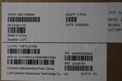 Lenovo MECH_ASM FRU SPA (TRI) UK BK 5M11N99964