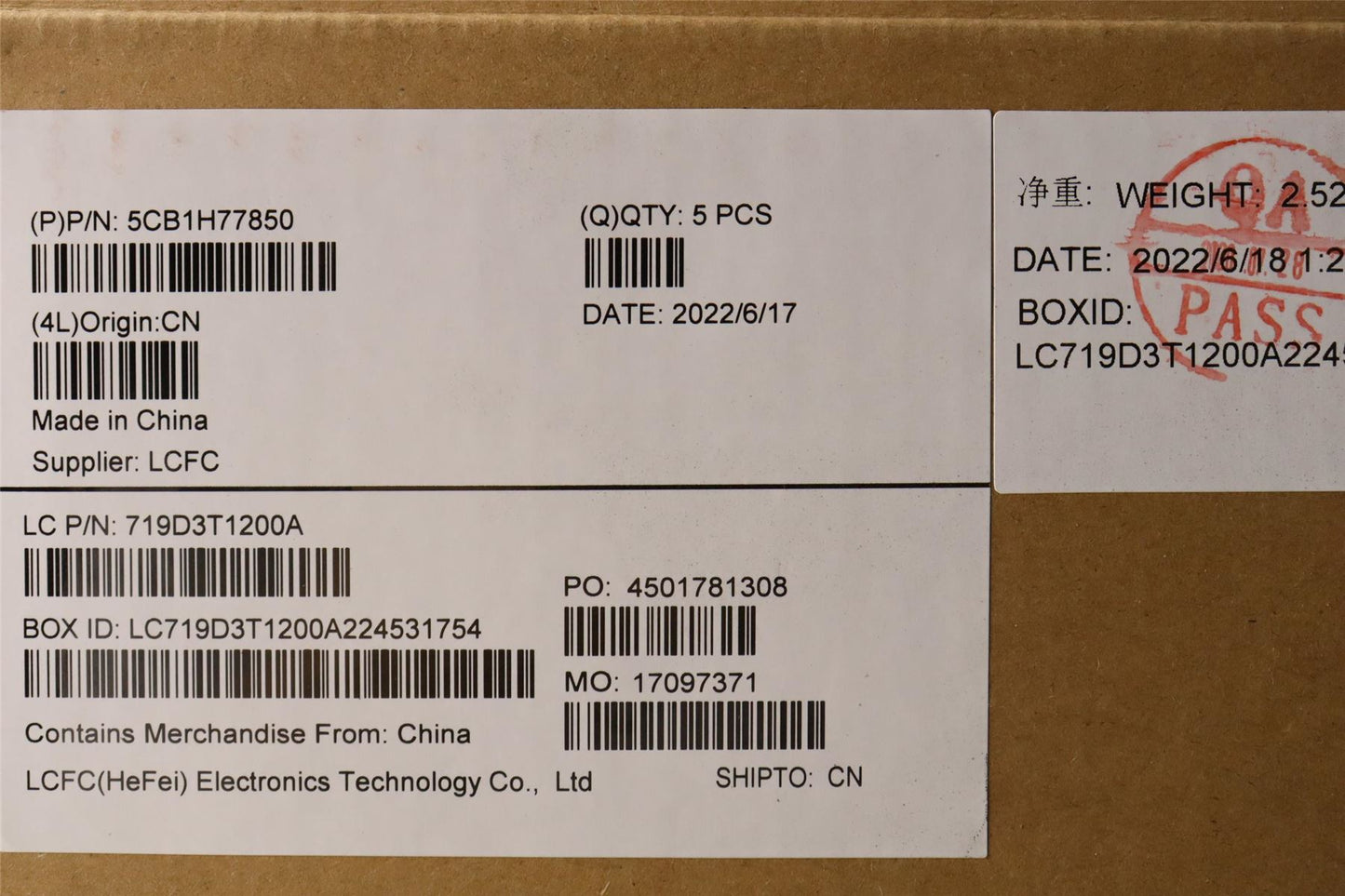 Lenovo Lower Case L 82RK W_HDD_M/B_U 5CB1H77850