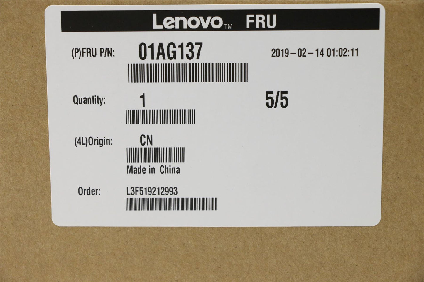 Lenovo SP AMD Ryzen 5 PRO 1500 3.5G/4C 01AG137