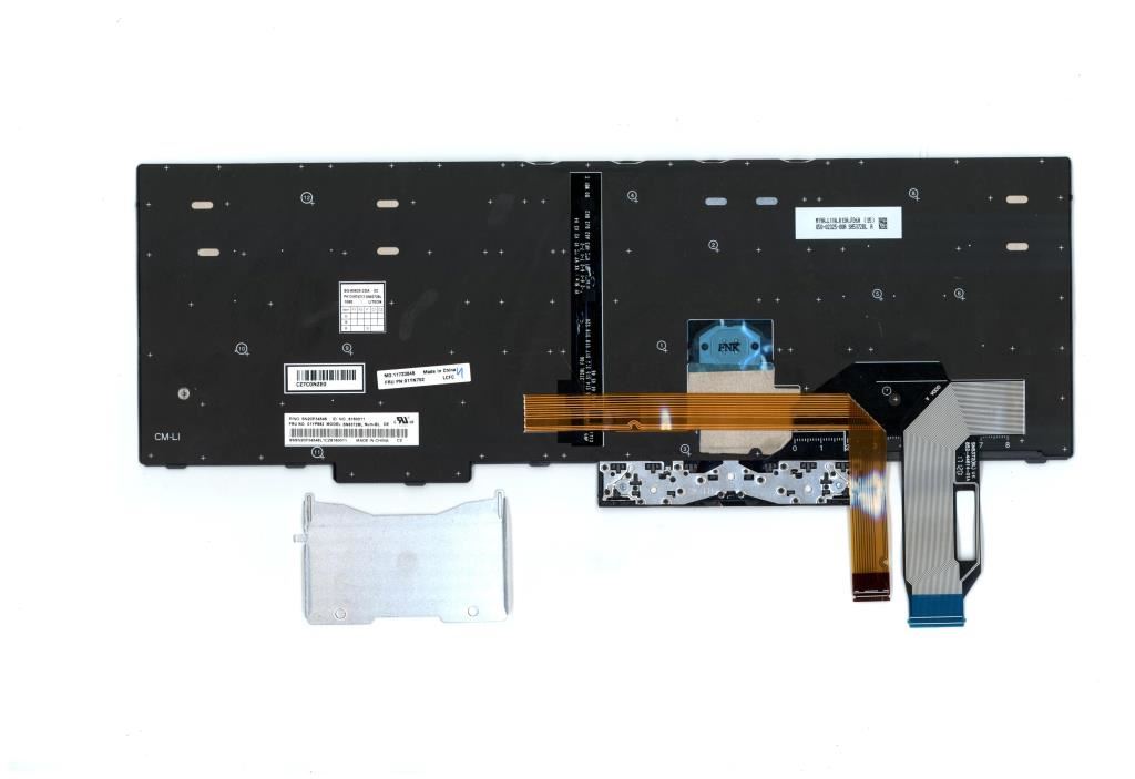 Lenovo ThinkPad E580 E590 Keyboard German Silver Backlit 01YN752