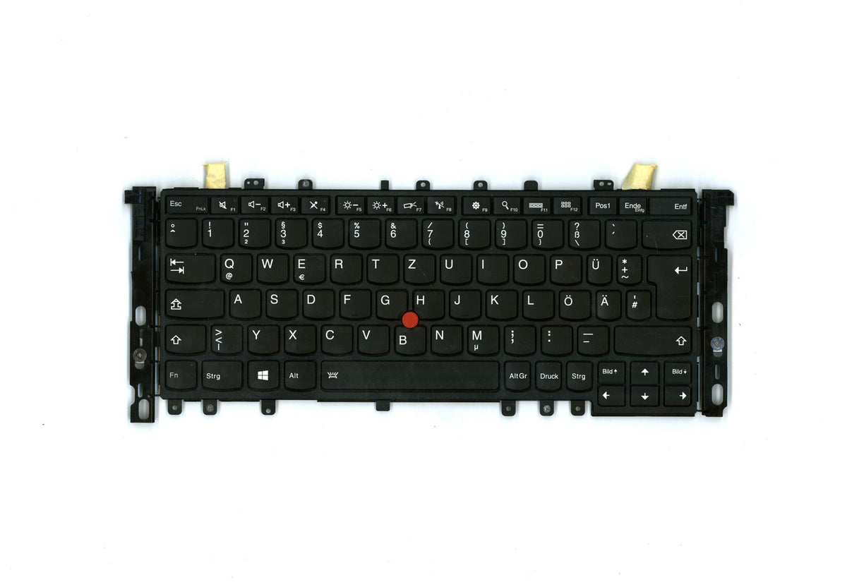Genuine Lenovo ThinkPad Yoga 12 Keyboard German Black Backlit 00HT997