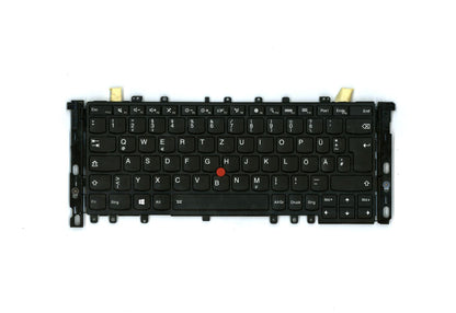 Genuine Lenovo ThinkPad Yoga 12 Keyboard German Black Backlit 00HT997