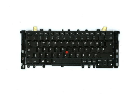 Genuine Lenovo ThinkPad Yoga 12 Keyboard German Black Backlit 00HT997