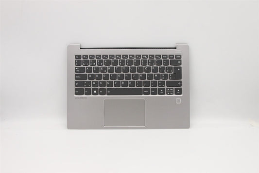 Lenovo IdeaPad 530S-14IKB Keyboard Palmrest Top Cover Belgian Grey 5CB0R11949