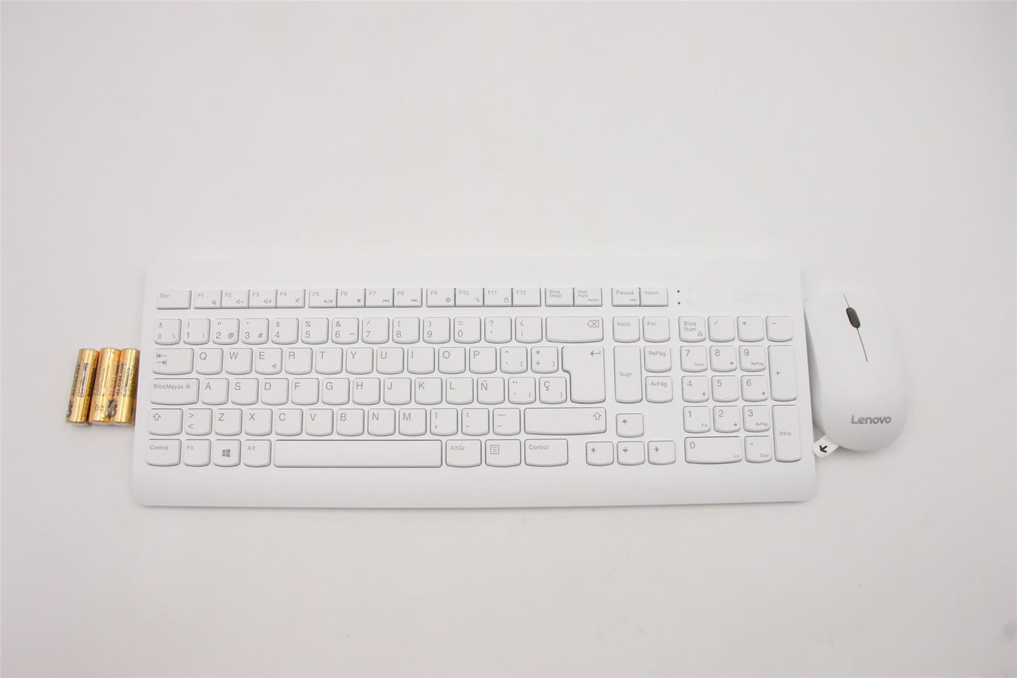 Lenovo IdeaCentre 3-24IMB05 Wireless Keyboard Mouse Estonian White 5KM1C03376