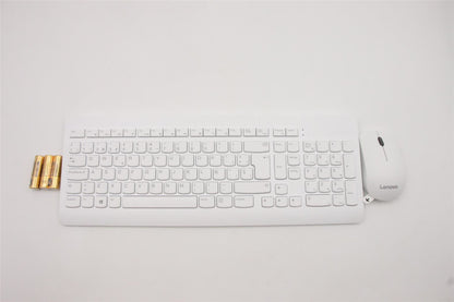 Lenovo IdeaCentre 3-24IMB05 Wireless Keyboard Mouse Estonian White 5KM1C03376