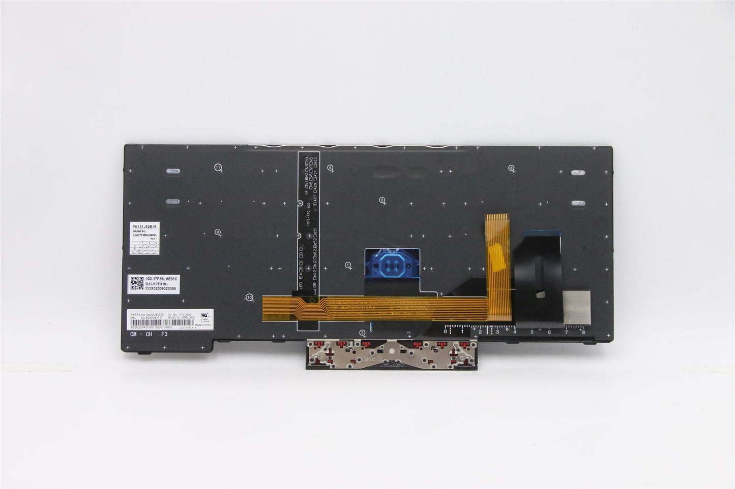 Lenovo ThinkPad P14s 1 P14s 2 T14 1 T14 2 Keyboard Norwegian Black 5N20V43777