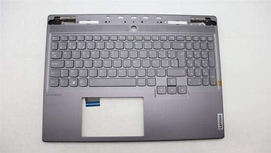 Lenovo Legion S7 16IRH8 Keyboard Palmrest Top Cover Belgian White 5CB1L67979