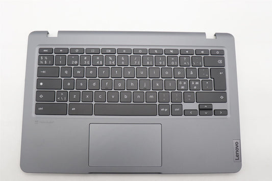 Lenovo 14e Gen3 IP 3 14IAN8 Keyboard Palmrest Top Cover Nordic Black 5M11H61876