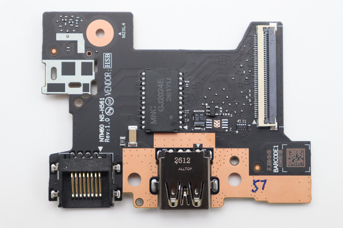 Lenovo CARDPOP NTM60 I/O WiFi WLAN Board 5C51T63064