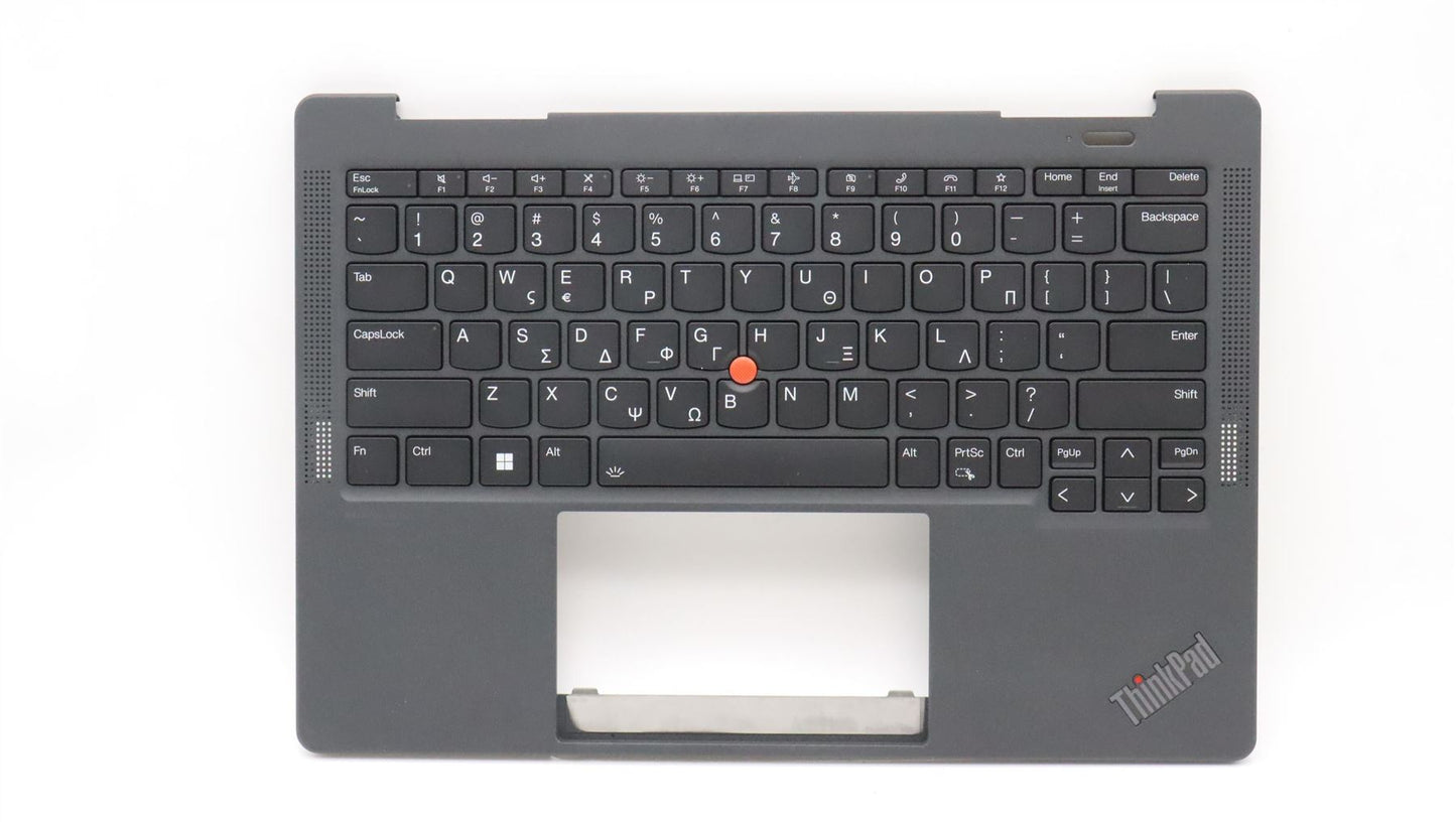 Lenovo ThinkPad X13s Keyboard Palmrest Top Cover Greek Black 5M11J12735