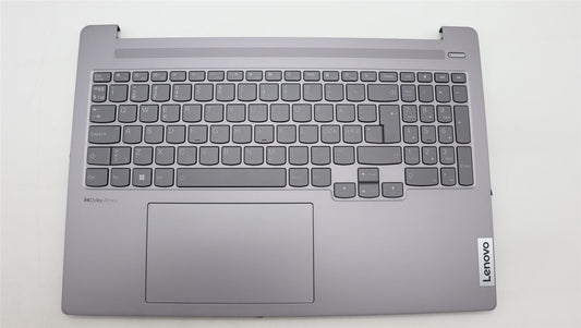 Lenovo IdeaPad 5 16APH8 Palmrest Cover Touchpad Keyboard Nordic Grey 5CB1L79702