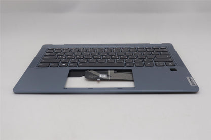 Lenovo IdeaPad 5 14ABR8 Keyboard Palmrest Top Cover Hebrew Silver 5CB1K20866
