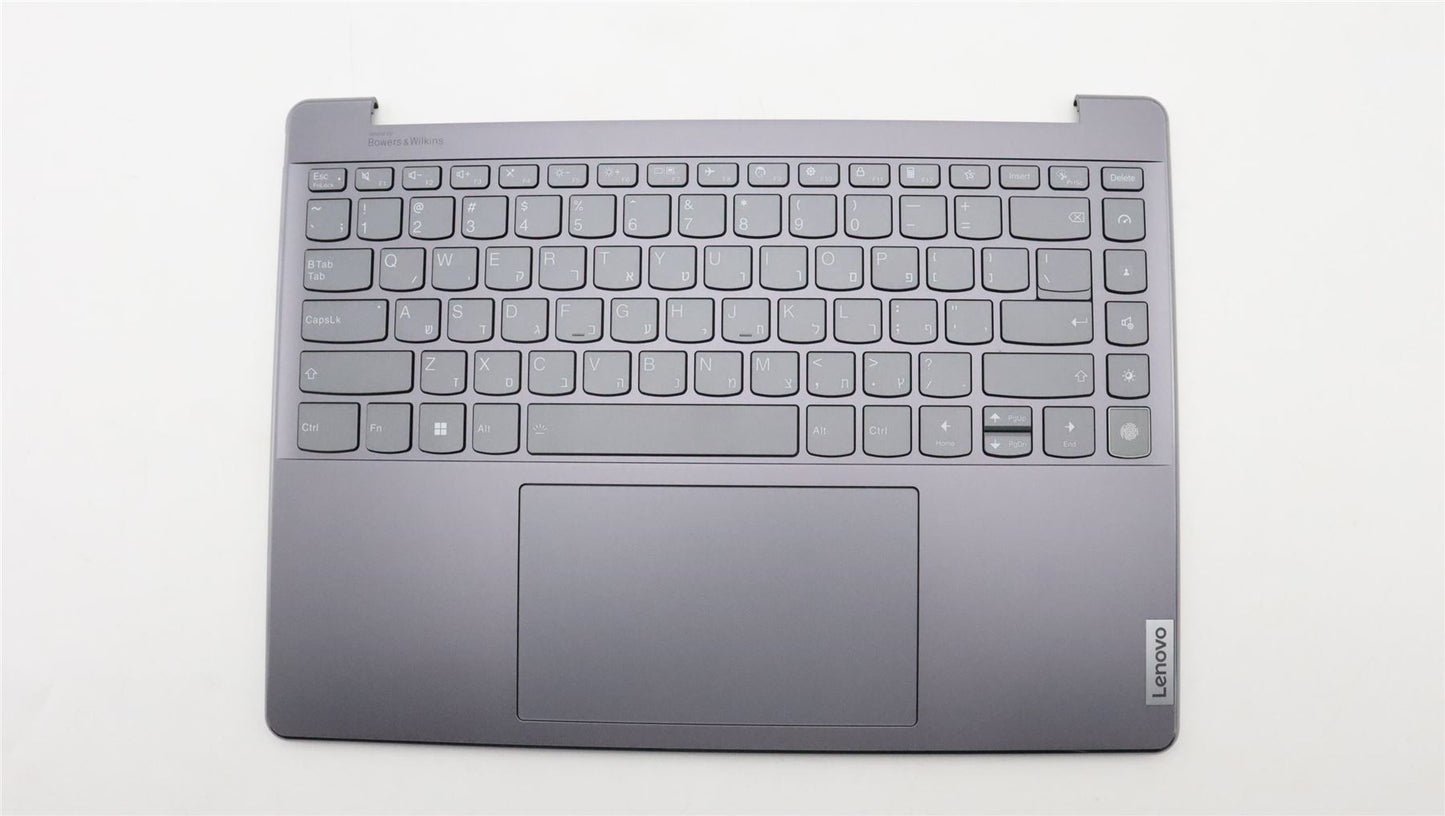 Lenovo Yoga 9 14IRP8 Palmrest Cover Touchpad Keyboard Hebrew 5CB1K62521