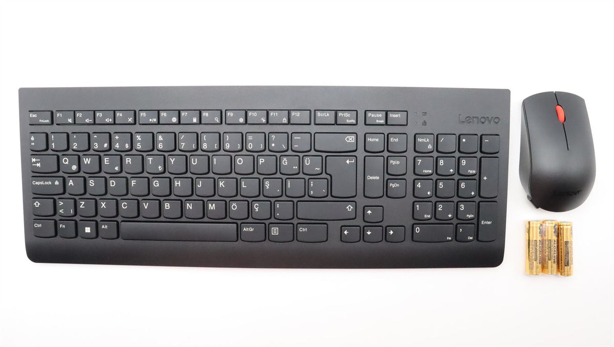 Lenovo KYB_MOUSE WL KM Calliope BK 179 TUR Turkish Keyboard 5KM0U87670