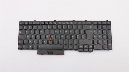 Lenovo ThinkPad P50 P70 Tastatur Belgisch Schwarz Hintergrundbeleuchtung 00PA294