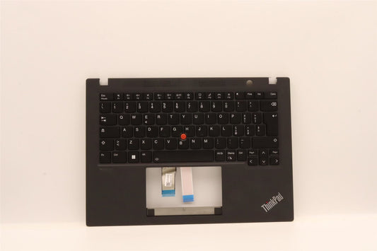 Lenovo ThinkPad T14s Gen 3 Palmrest Cover Keyboard Italian Black 5M11H27423