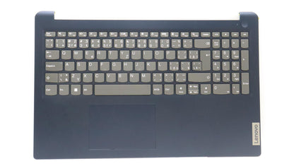 Lenovo IdeaPad 1 15AMN7 Palmrest Cover Touchpad Keyboard Abyss Blue 5CB1J61014