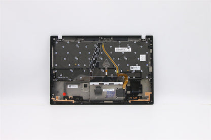 Lenovo Carbon X1 8th Keyboard Palmrest Top Cover Italian Black 5M10Z27543