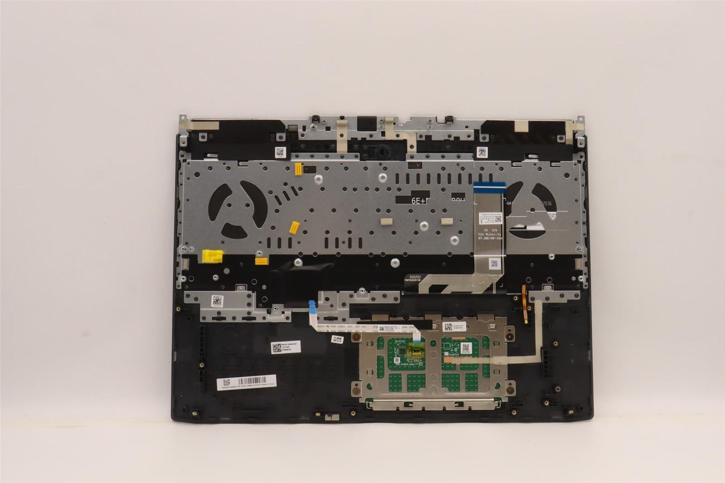 Lenovo IdeaPad 3 16IAH7 Palmrest Cover Touchpad Keyboard Nordic Black 5CB1J09562