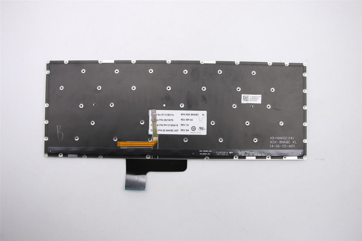 Lenovo Yoga 2 13 IdeaPad E31-70 E31-80 Keyboard French Black Backlit 25215076