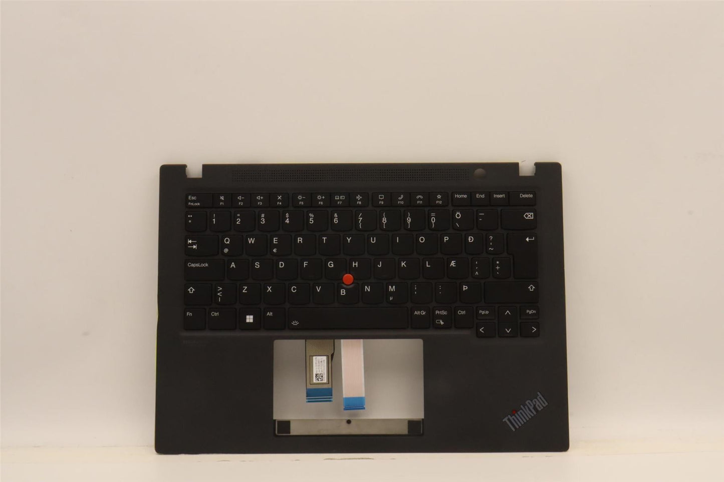 Lenovo ThinkPad T14s Gen 3 Palmrest Cover Keyboard Icelandic Black 5M11H25930