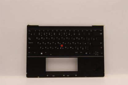 Lenovo ThinkPad Z13 Gen 1 Keyboard Palmrest Top Cover Russian Black 5M11H95055