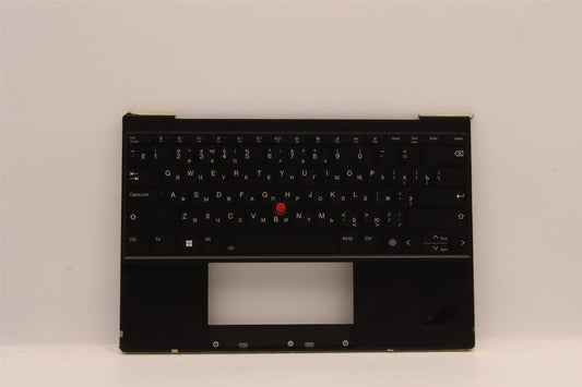 Lenovo ThinkPad Z13 Gen 1 Keyboard Palmrest Top Cover Russian Black 5M11H95055