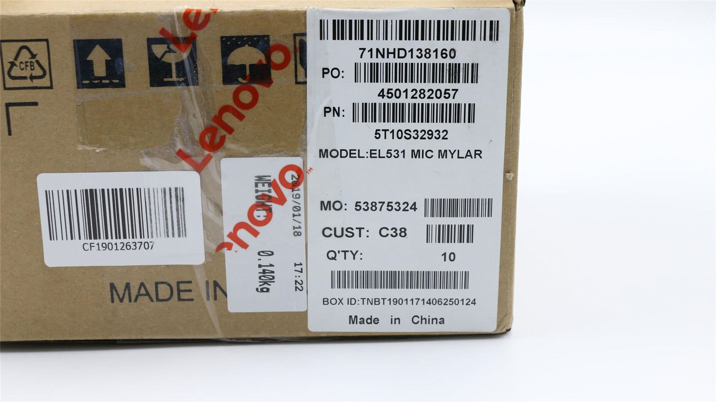 Lenovo 5T10S32932 TAPE MYLAR C 81N8_MIC