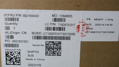 Lenovo ThinkPad X1 10th Gen Motherboard Mainboard UMA INTELI71260P 5B21K90400