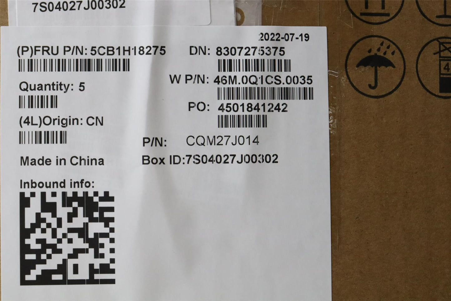 Lenovo Upper Case ASM_EURO EN W 21AR AG 5CB1H18275