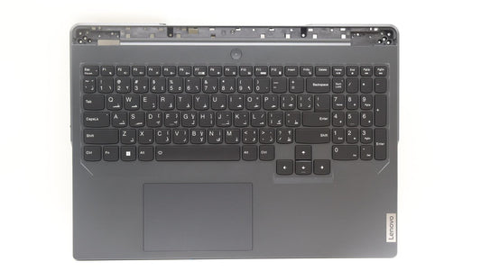 Lenovo Legion 5 16IRX8 Palmrest Cover Touchpad Keyboard Arabic 5CB1L30853