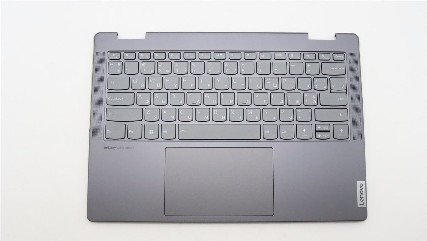 Lenovo Yoga 7 14ARB7 Palmrest Cover Touchpad Keyboard Ukrainian 5CB1J11148